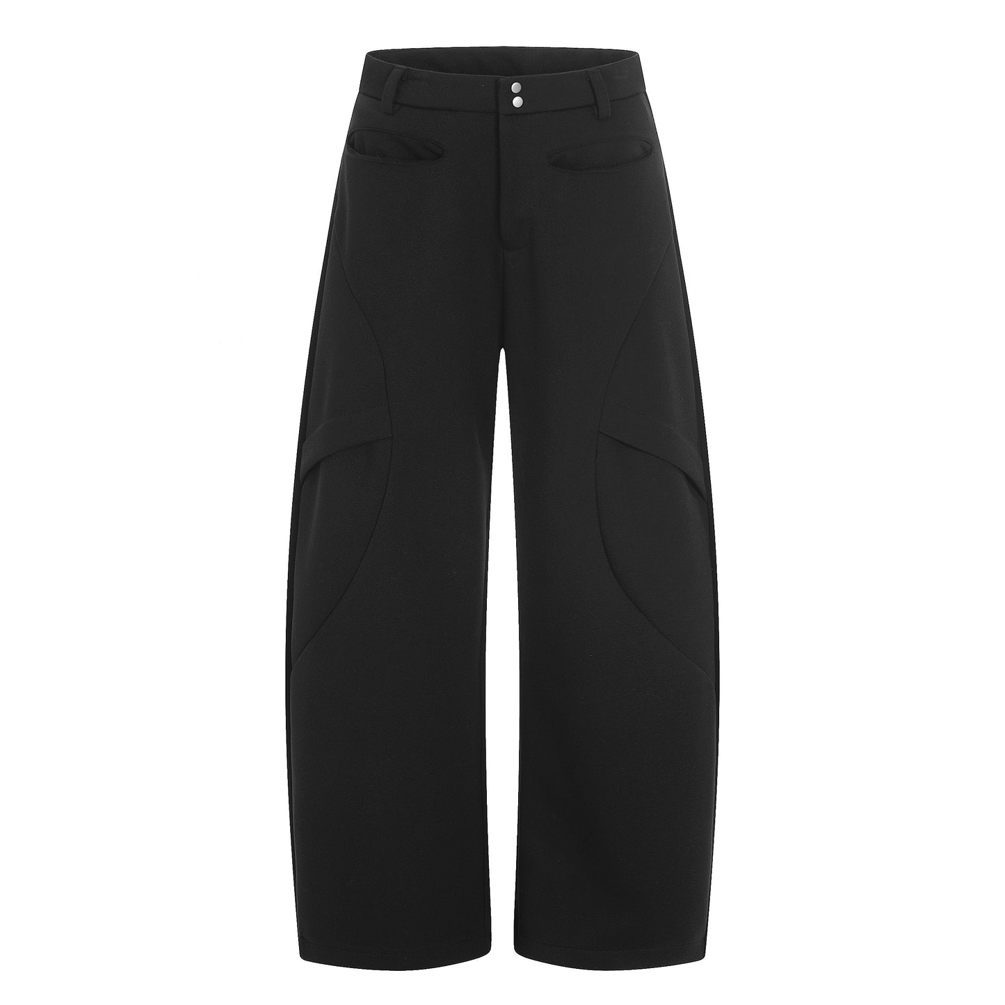 Arc Panel Wide-Leg Sweatpants