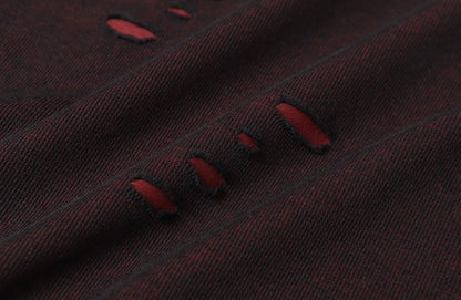 Scarline Distress Seam Tshirt