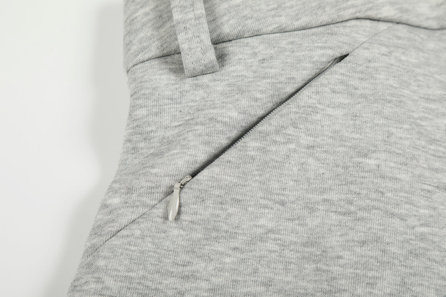 Arc Panel Wide-Leg Sweatpants