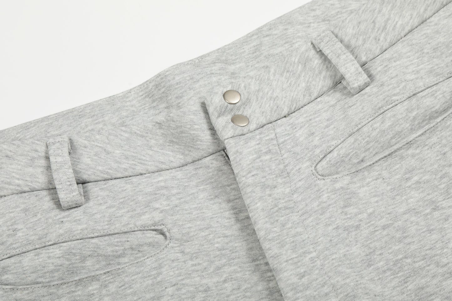 Arc Panel Wide-Leg Sweatpants