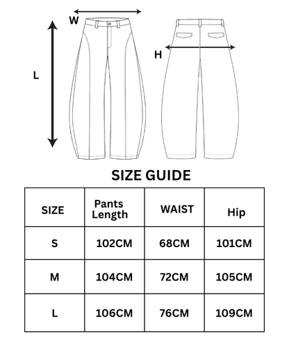 Curve Wide Pants