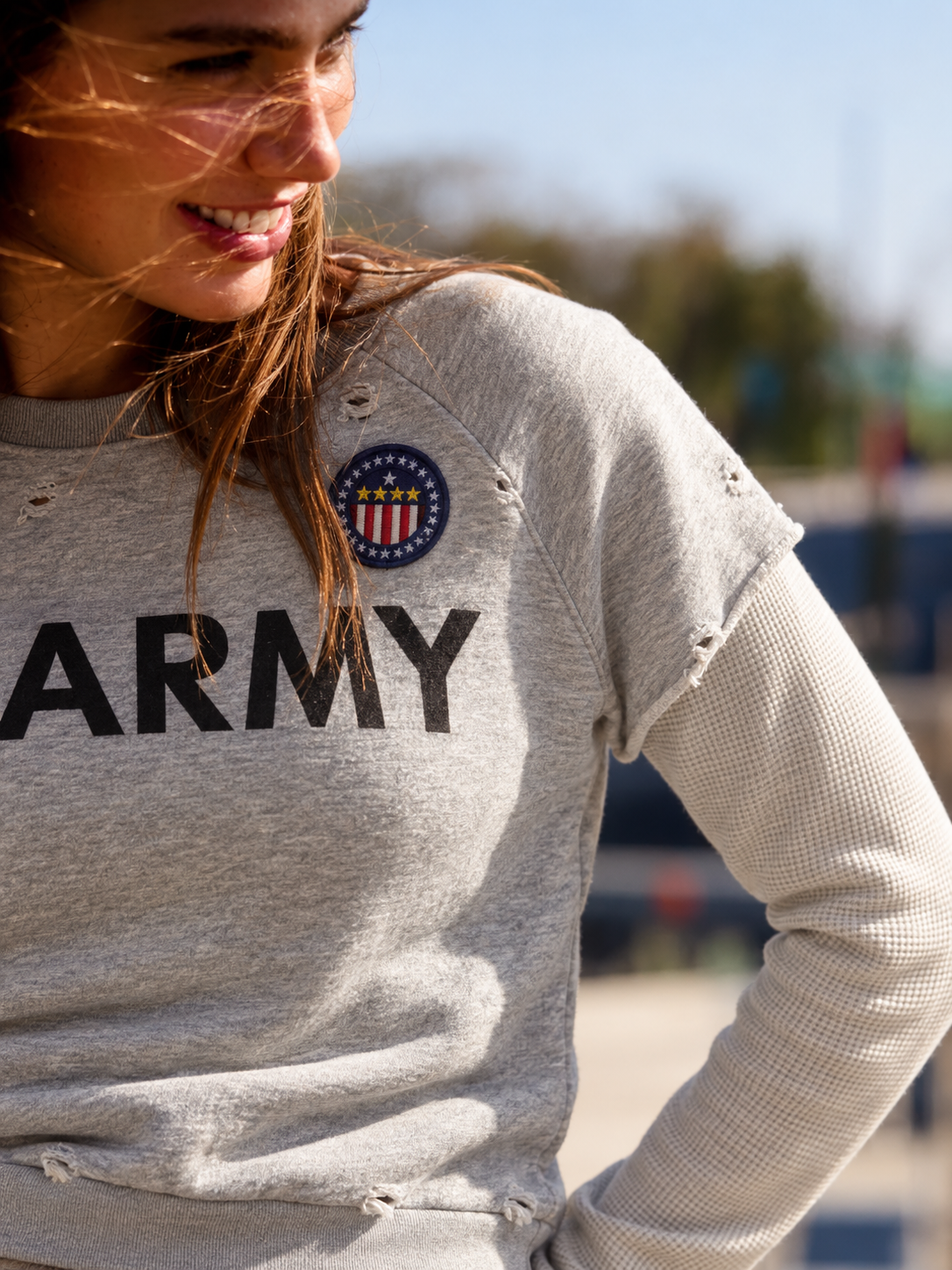 Cadet Waffle Sweatshirt