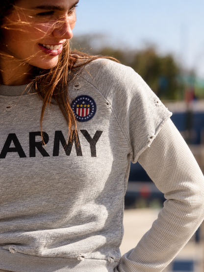 Cadet Waffle Sweatshirt