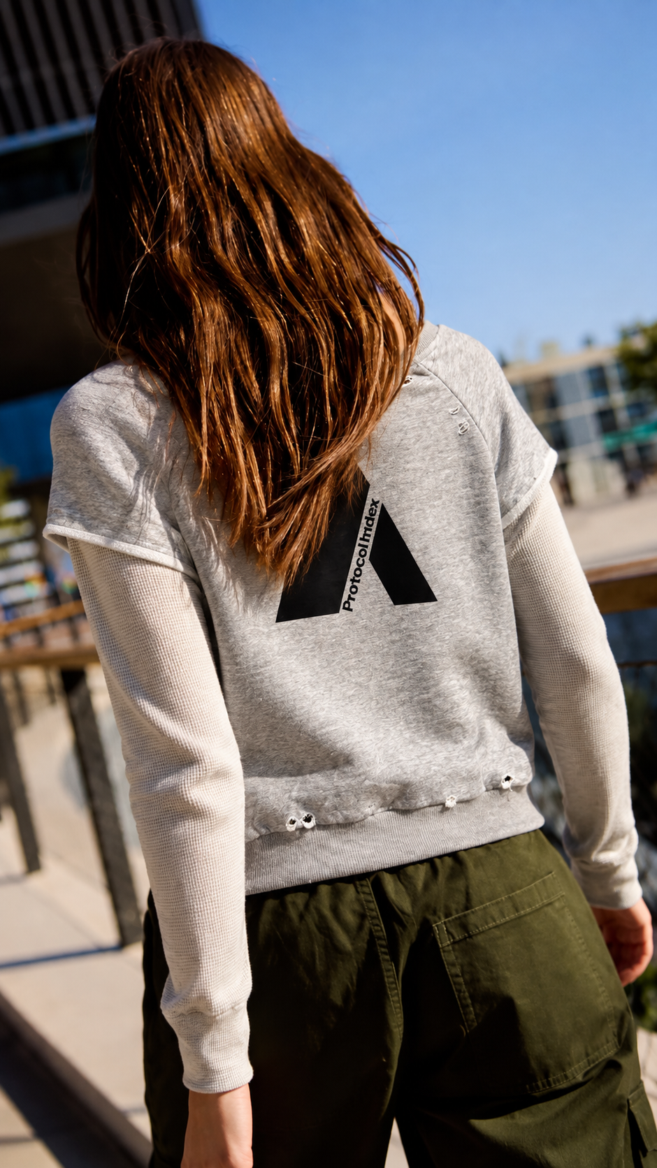 Cadet Waffle Sweatshirt