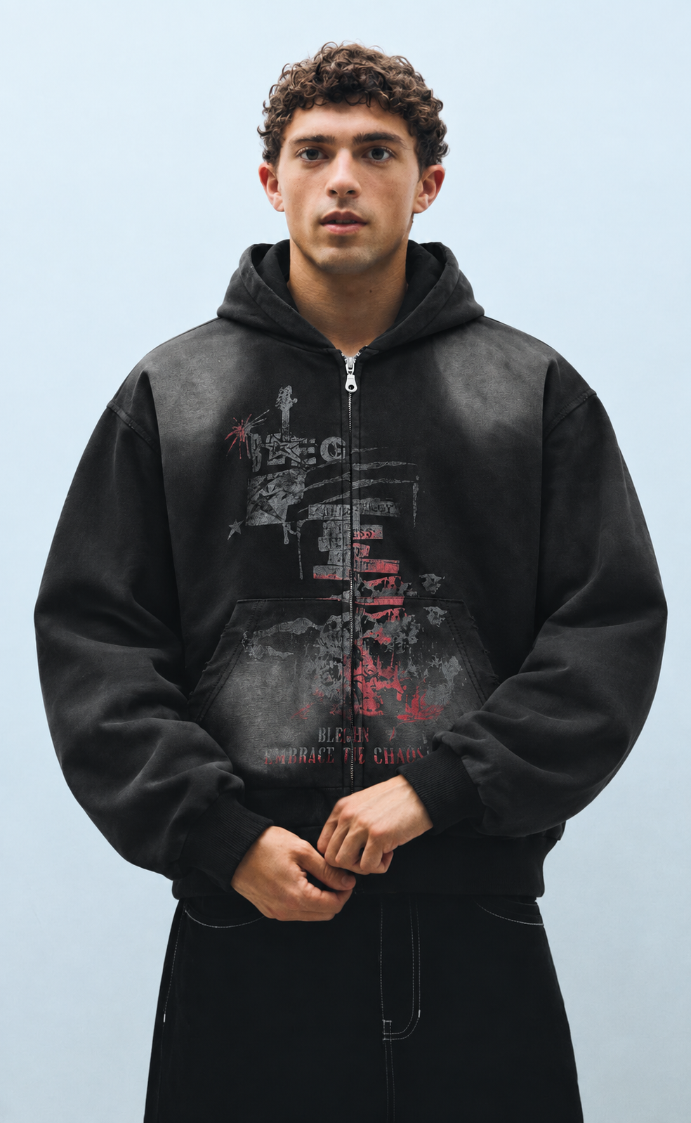 Chaos Zip Hoodie