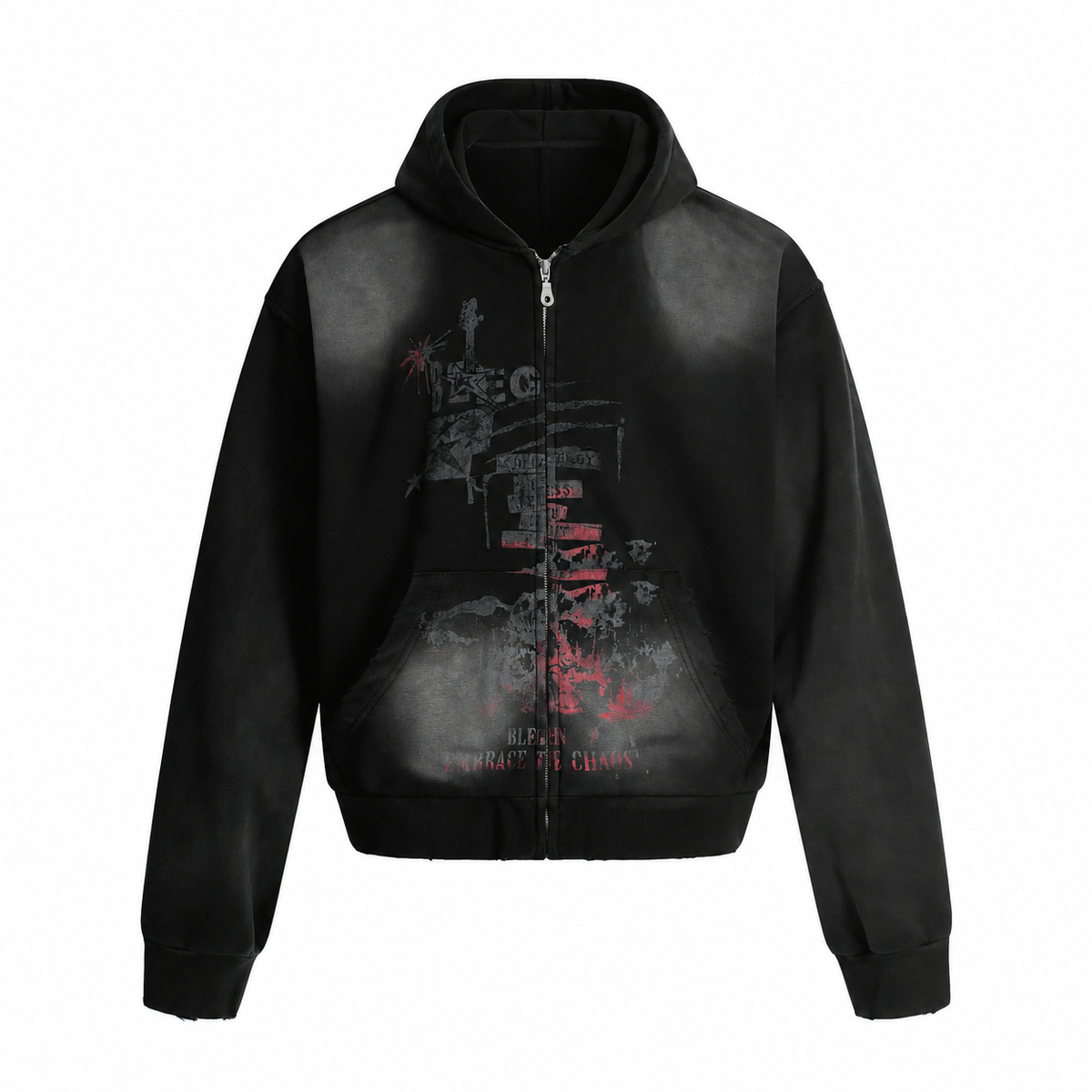 Chaos Zip Hoodie