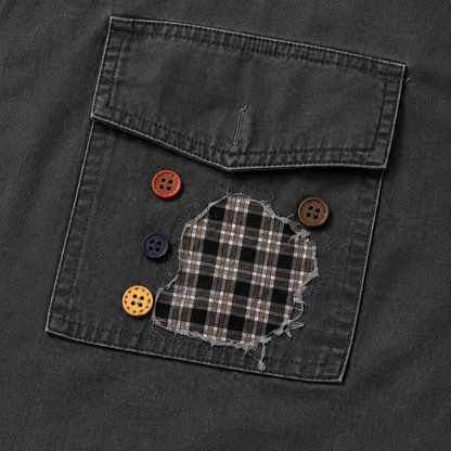 Patchwork Utility Shirt