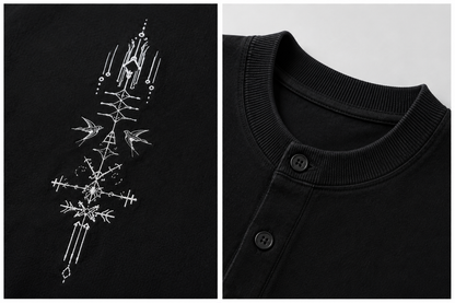 Tribal Henley Tee