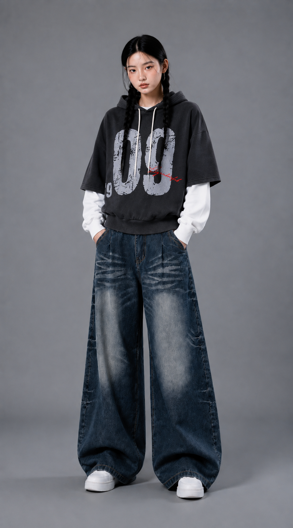 Layered Hoodie