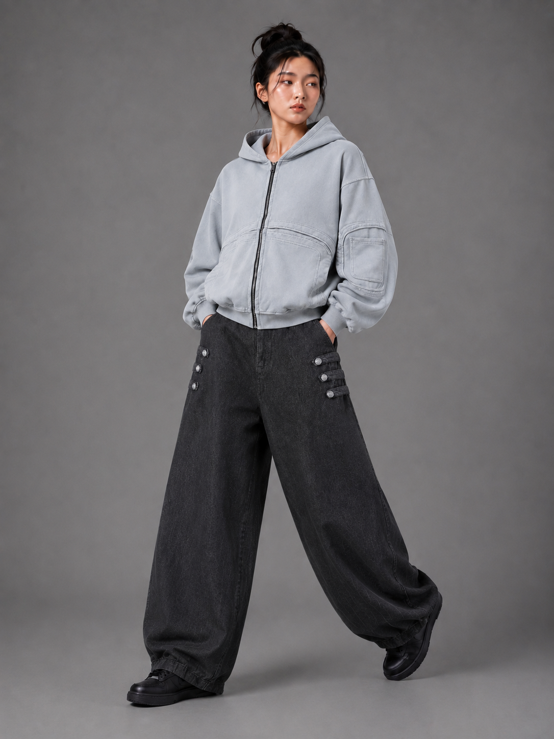 Utility Zip Hoodie