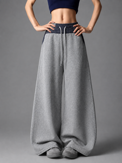 Plaid Baggy Pants