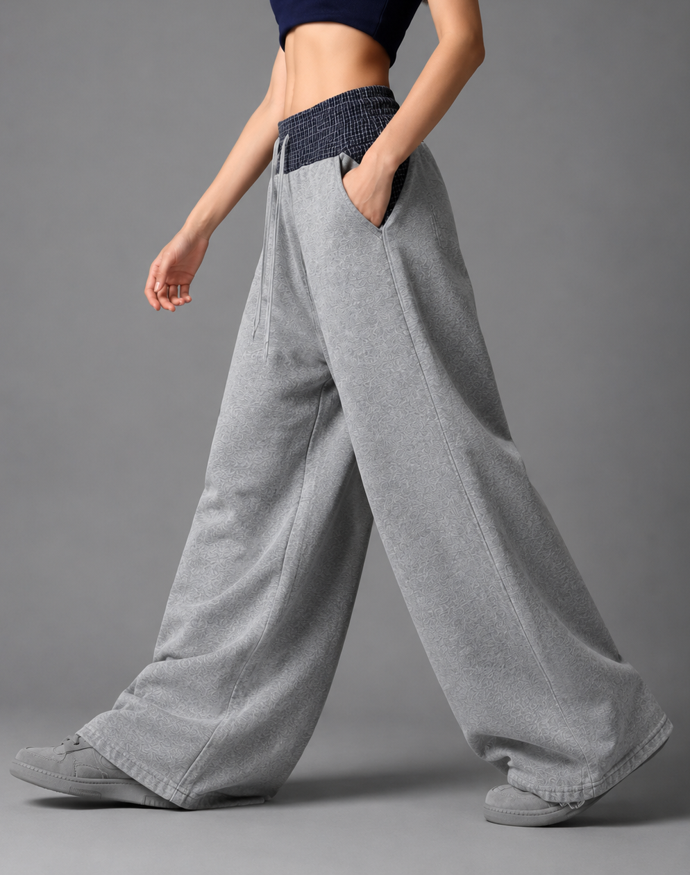 Plaid Baggy Pants