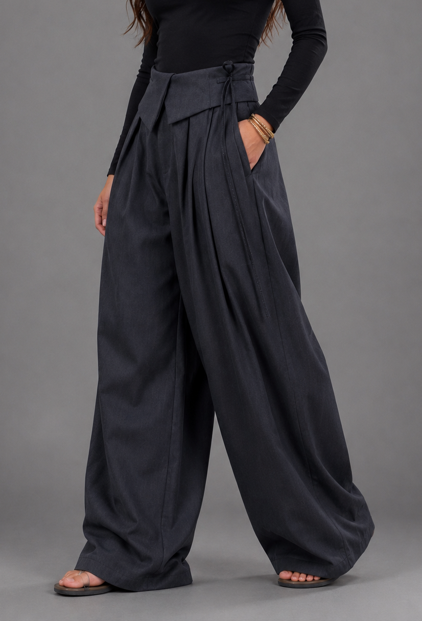 Fold-Waist Trousers