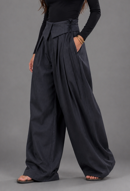 Fold-Waist Trousers