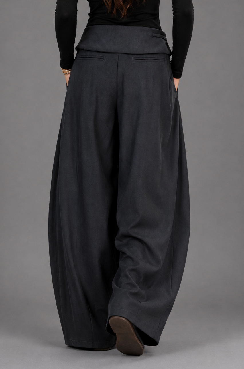 Fold-Waist Trousers