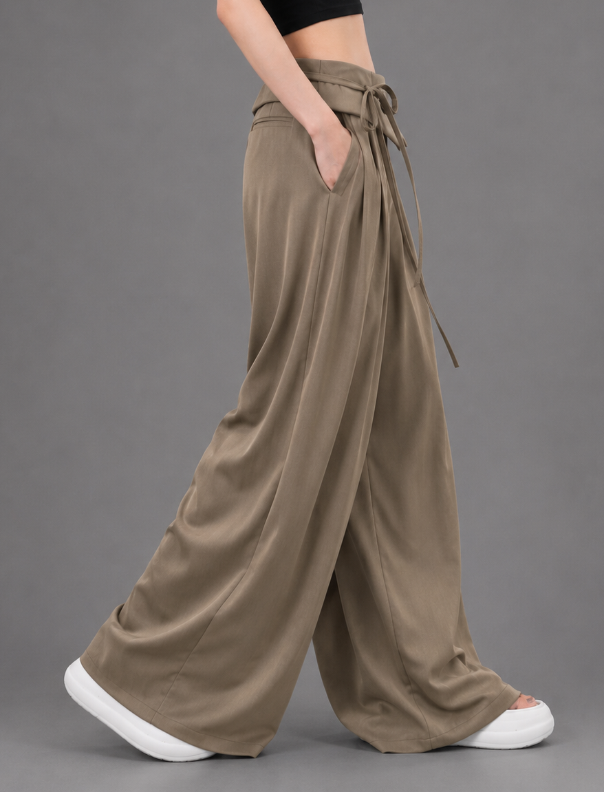 Fold-Waist Trousers