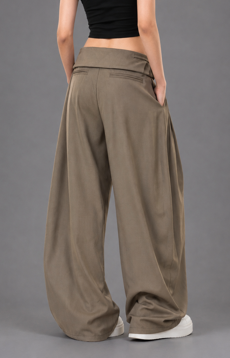 Fold-Waist Trousers