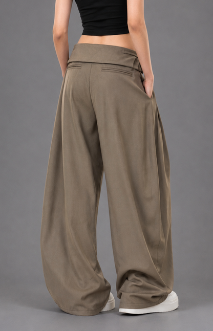 Fold-Waist Trousers