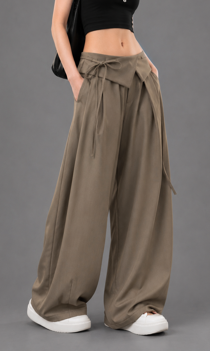 Fold-Waist Trousers