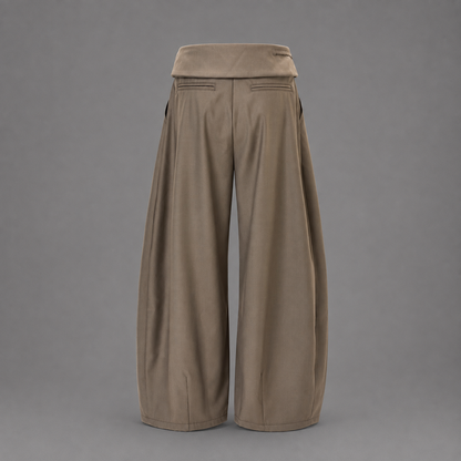 Fold-Waist Trousers