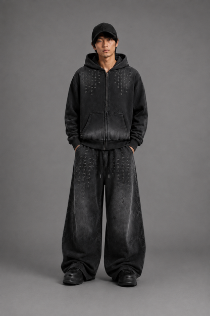 Eyelet Zip co-ord set