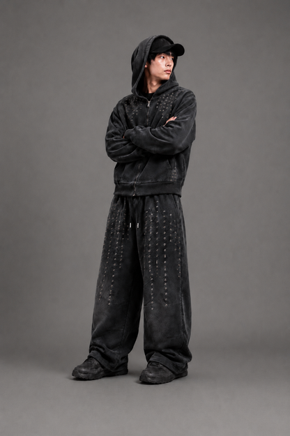 Eyelet Zip co-ord set