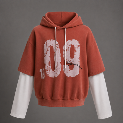 Layered Hoodie