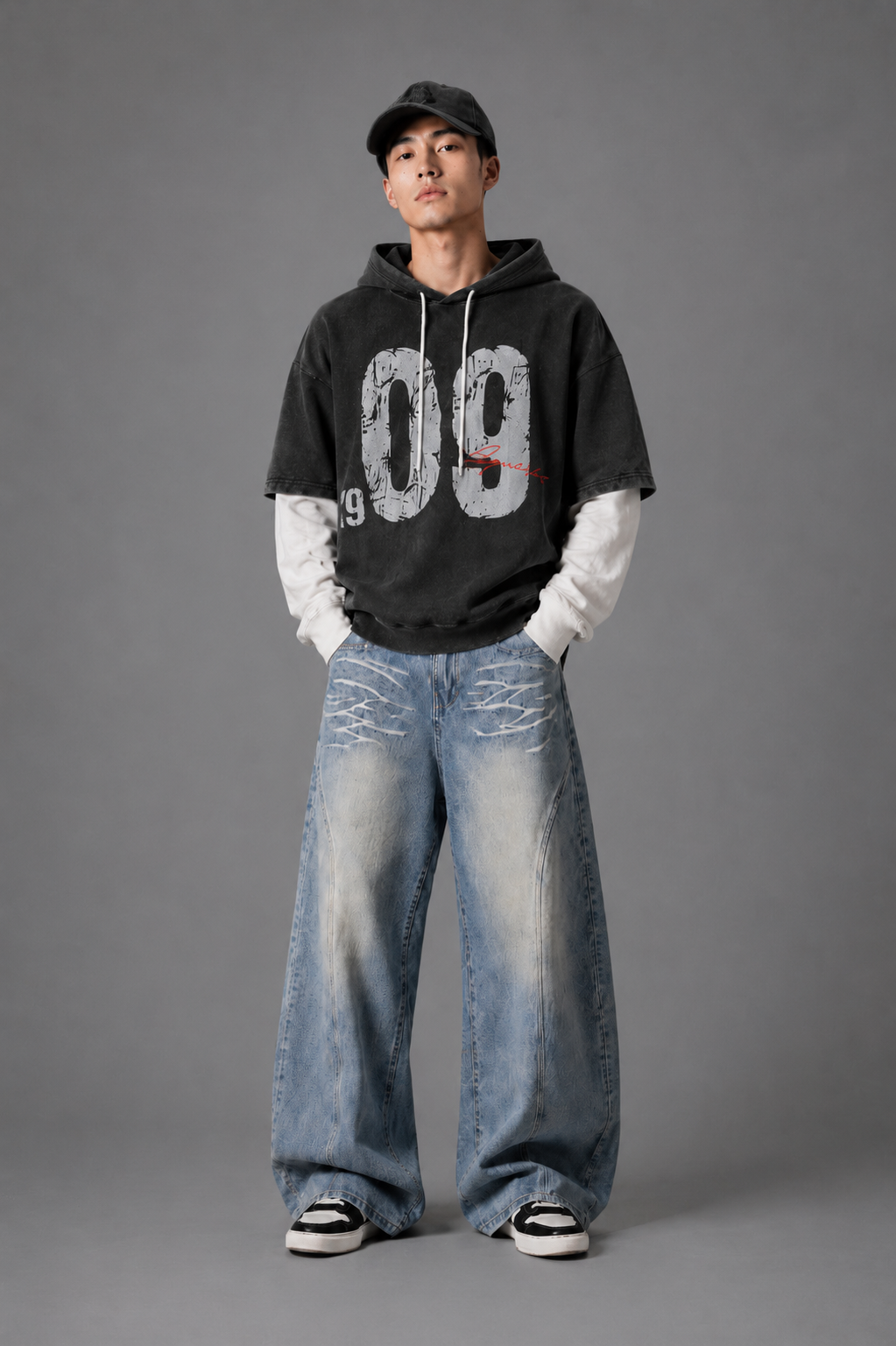 Layered Hoodie