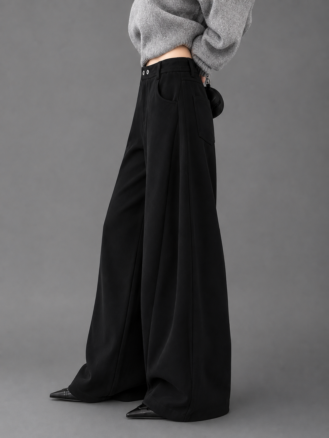 Relaxed Palazzo Pants