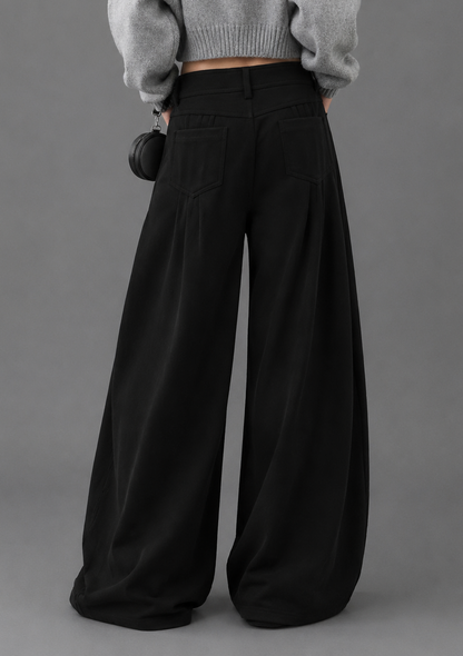 Relaxed Palazzo Pants