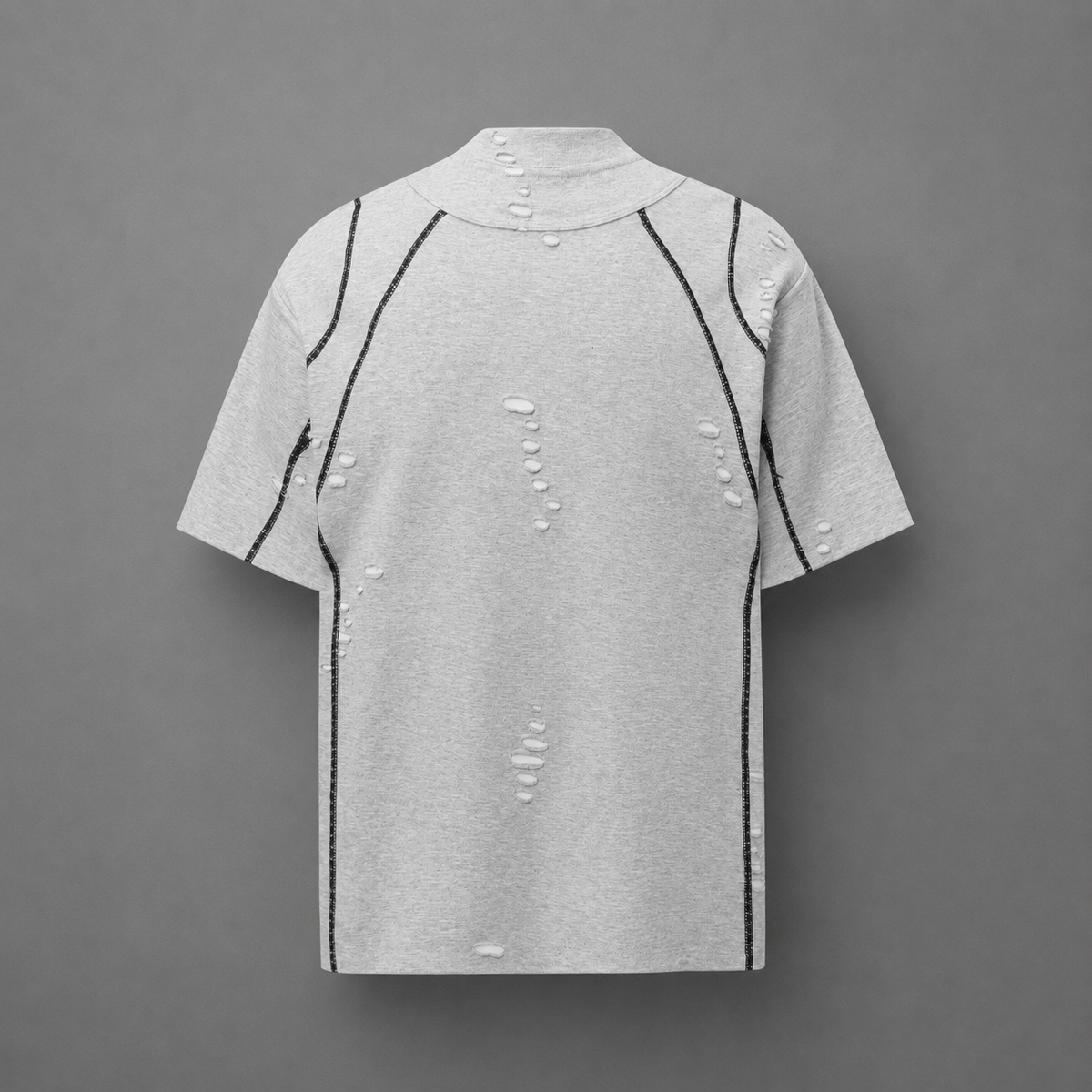Scarline Distress Seam Tshirt