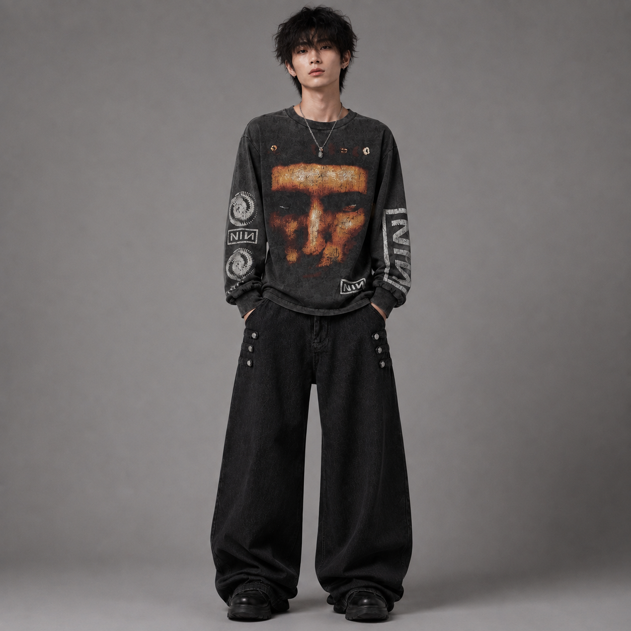 Burnt Face Tee