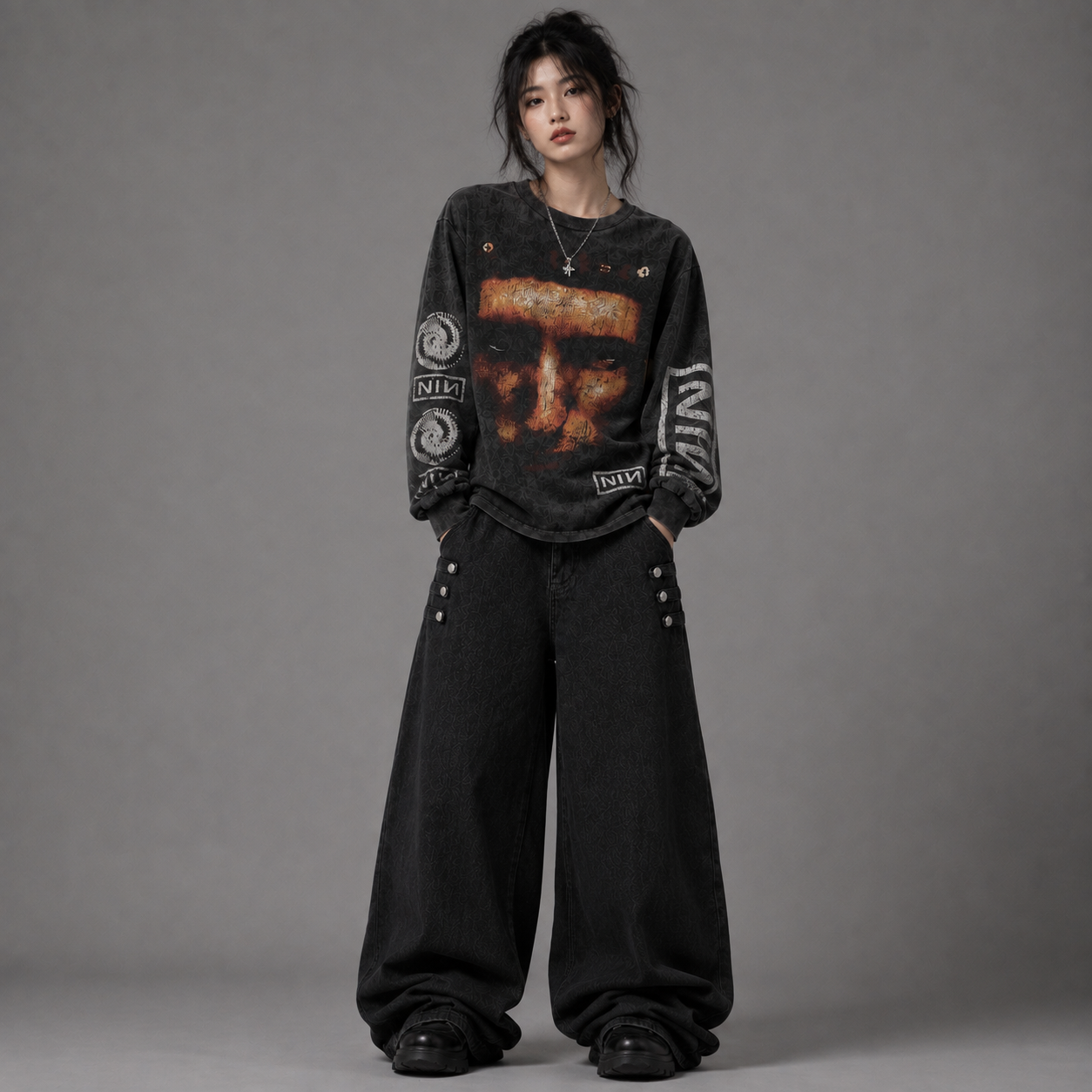 Burnt Face Tee