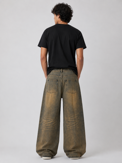 Fade Wide-Leg Jeans