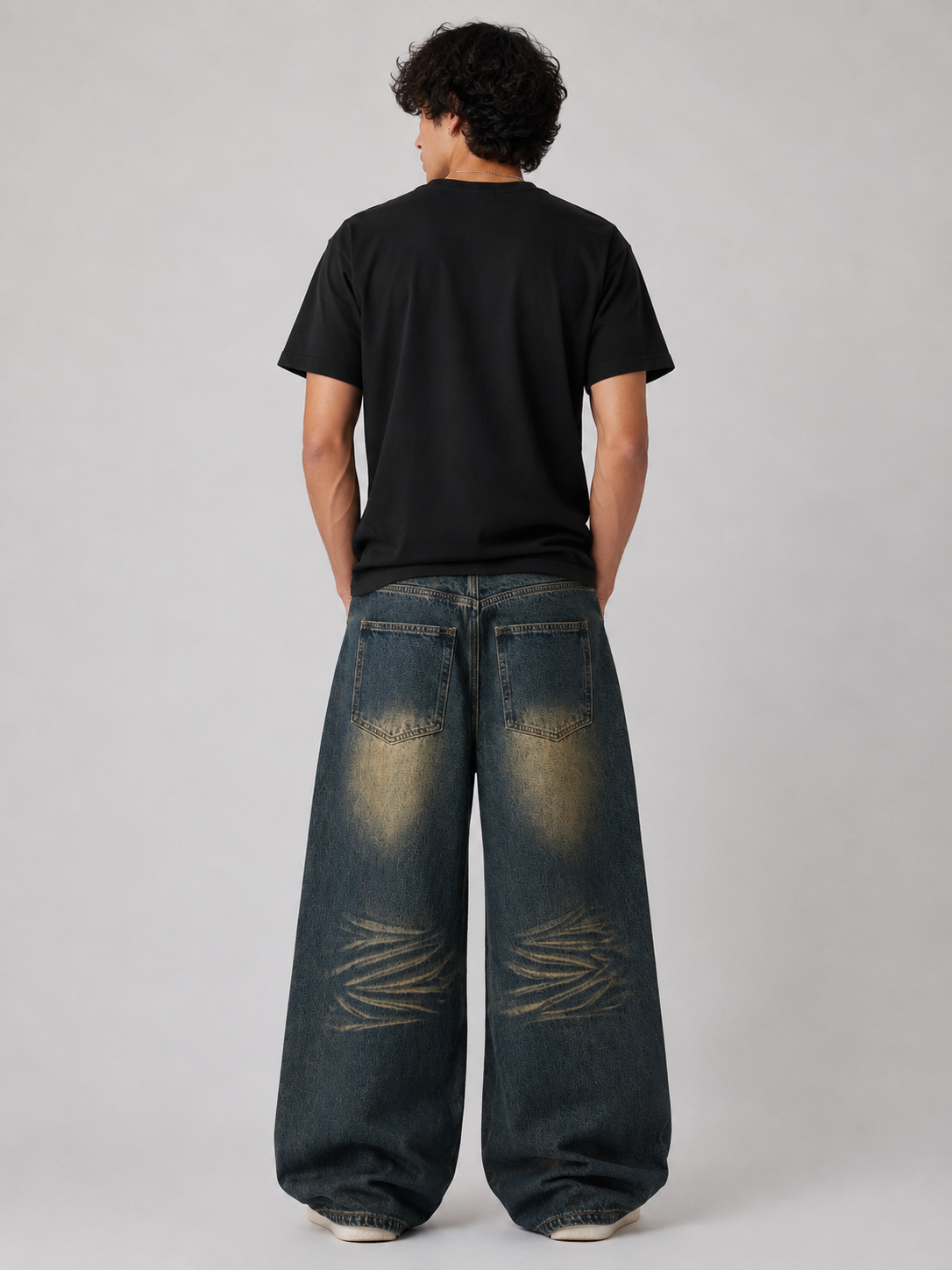 Fade Wide-Leg Jeans