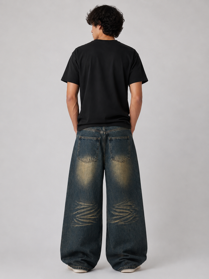 Fade Wide-Leg Jeans