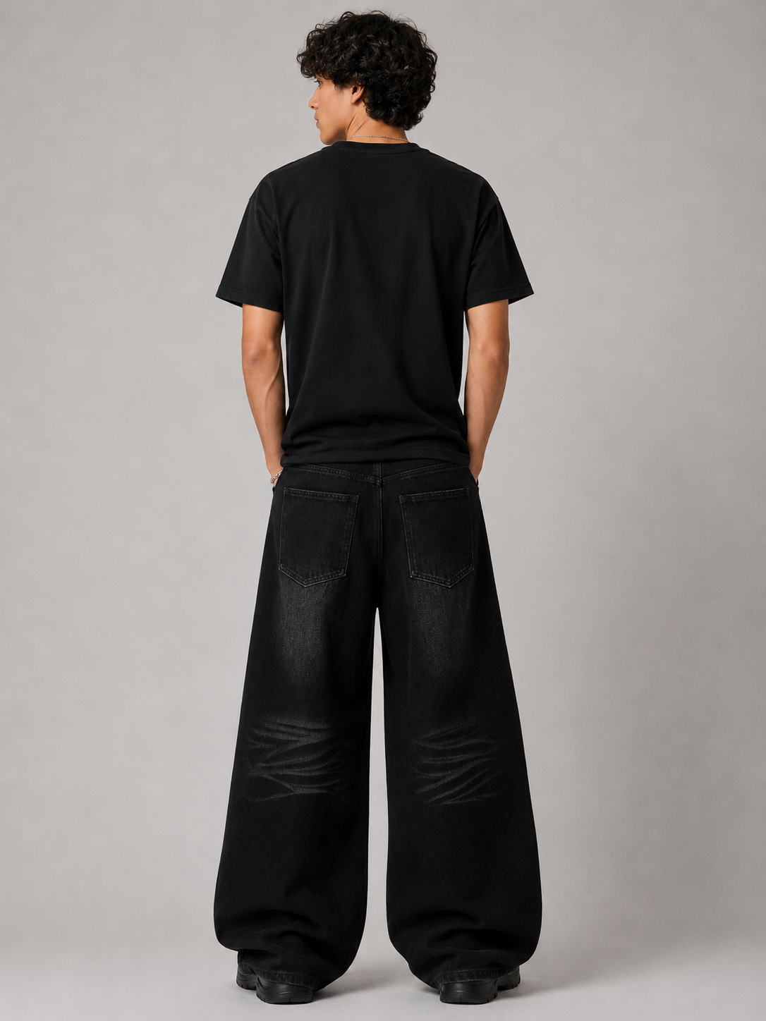 Fade Wide-Leg Jeans