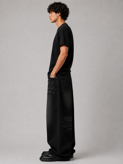 Fade Wide-Leg Jeans