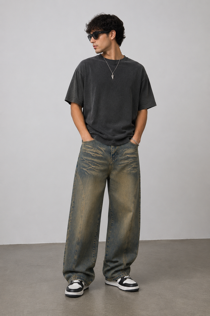 Vintage Faded Jeans