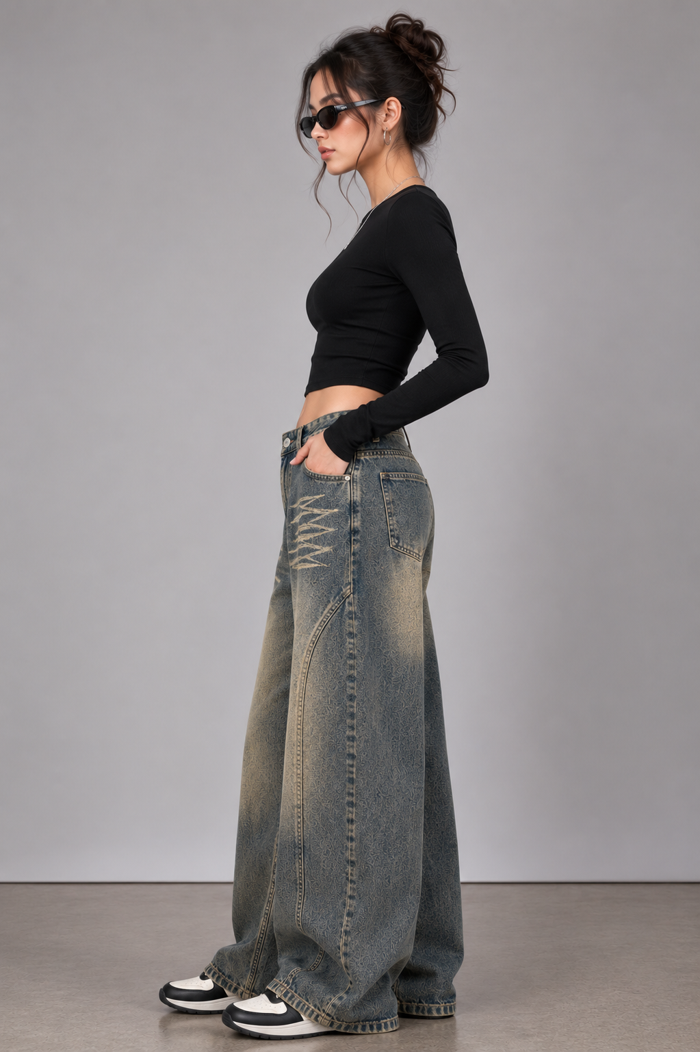 Vintage Faded Jeans
