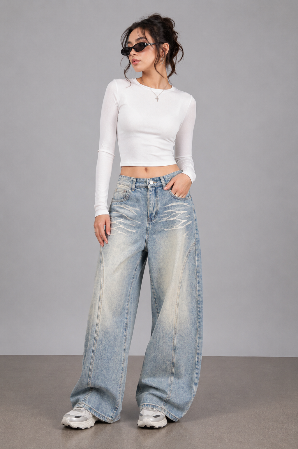 Vintage Faded Jeans