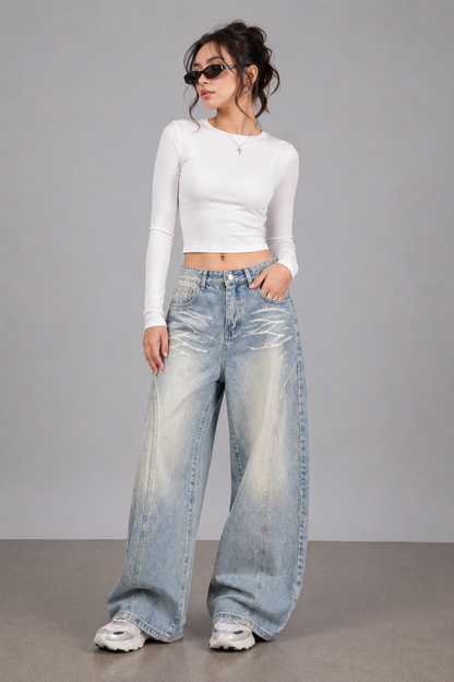 Vintage Faded Jeans