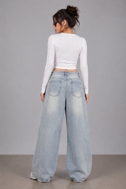 Vintage Faded Jeans