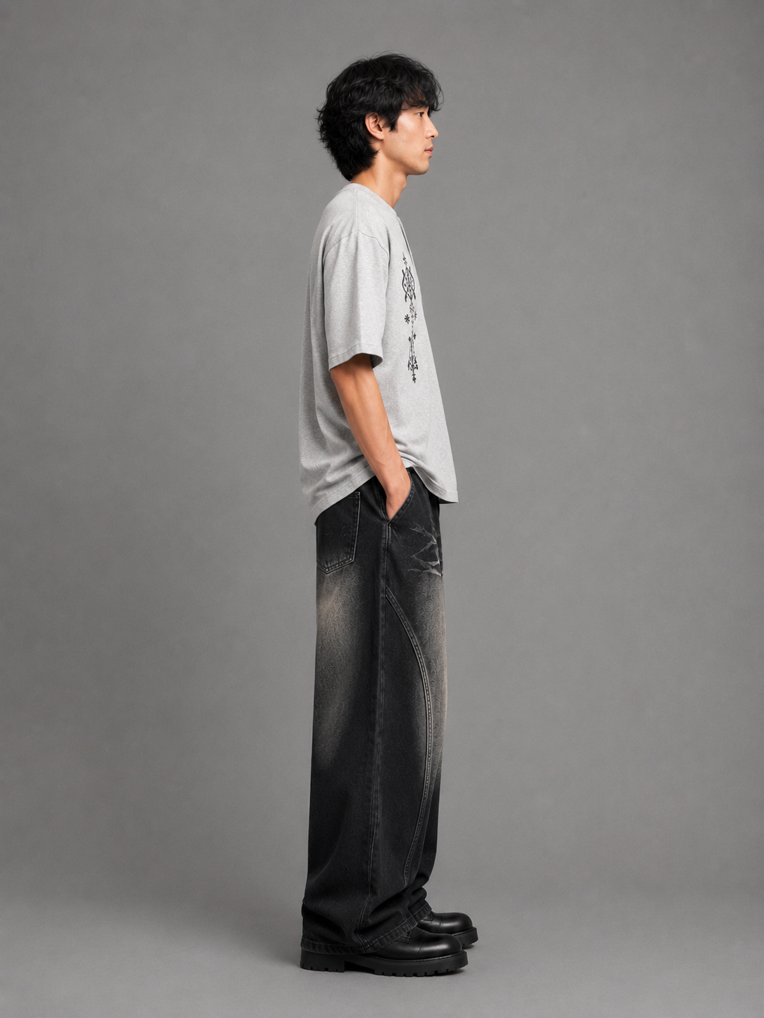 Tribal Henley Tee