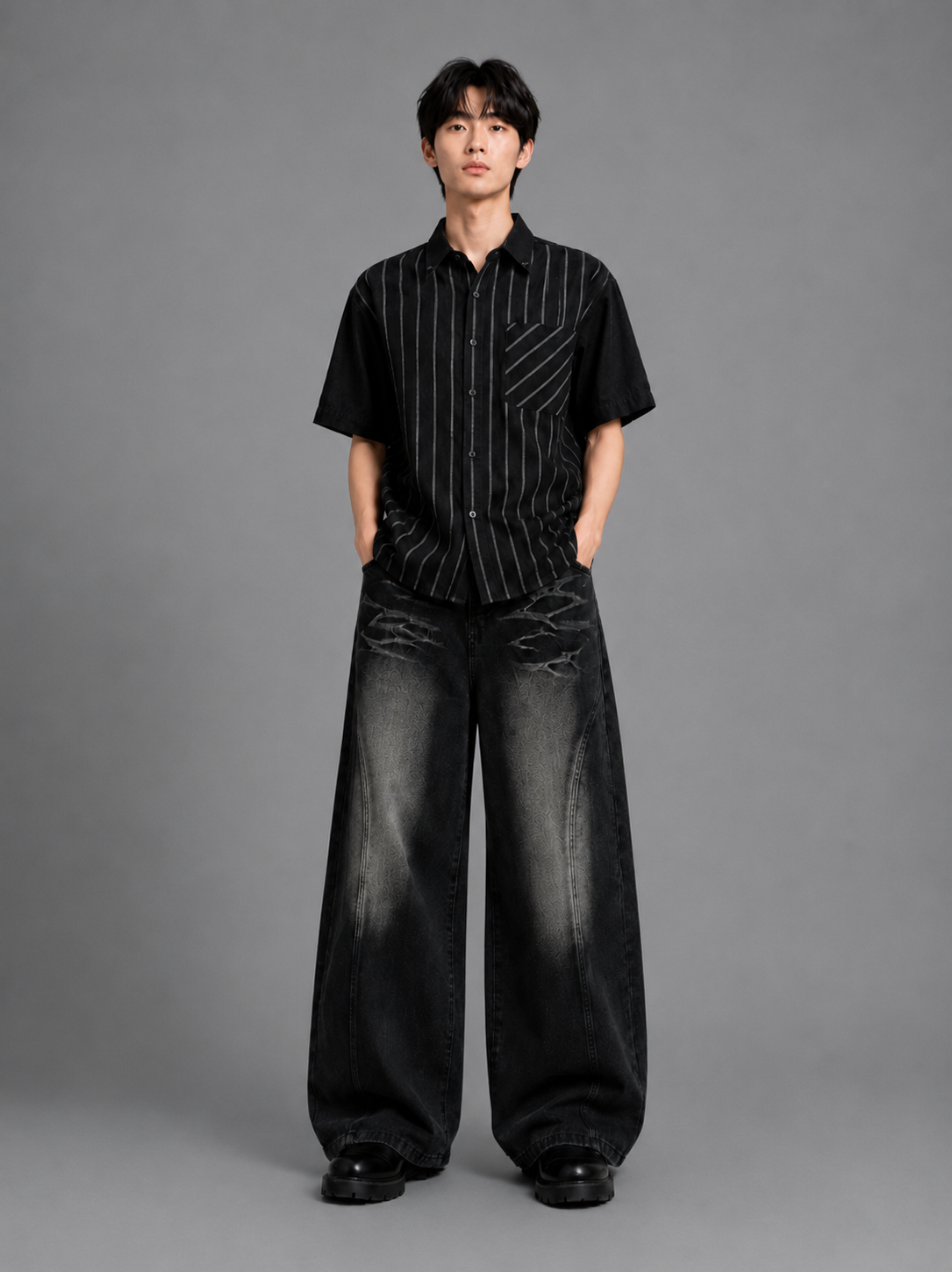 Pinstripe Shirt