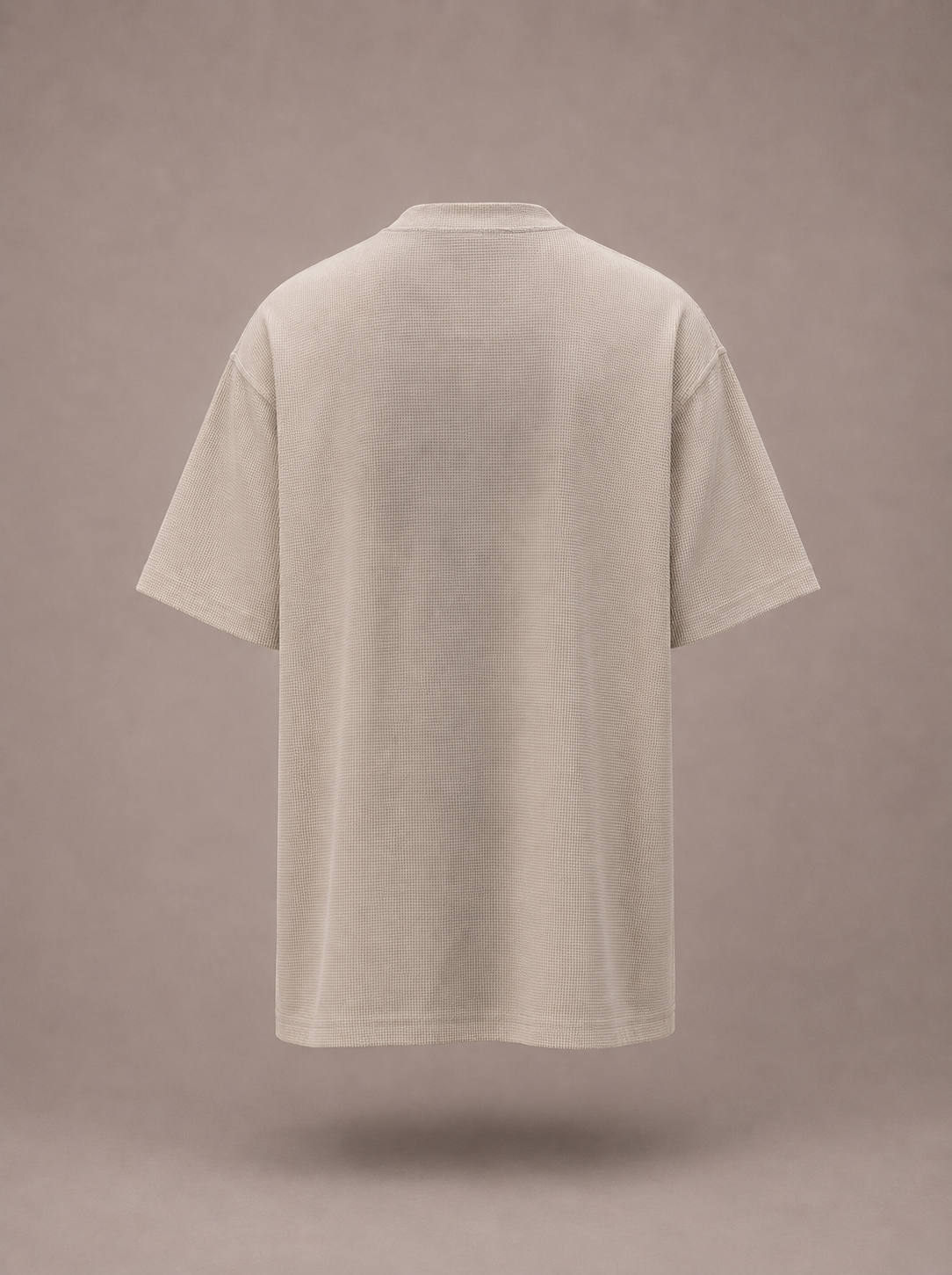 Waffle Button Tee