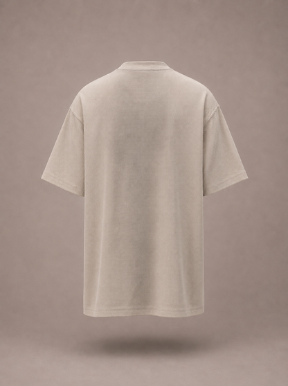 Waffle Button Tee