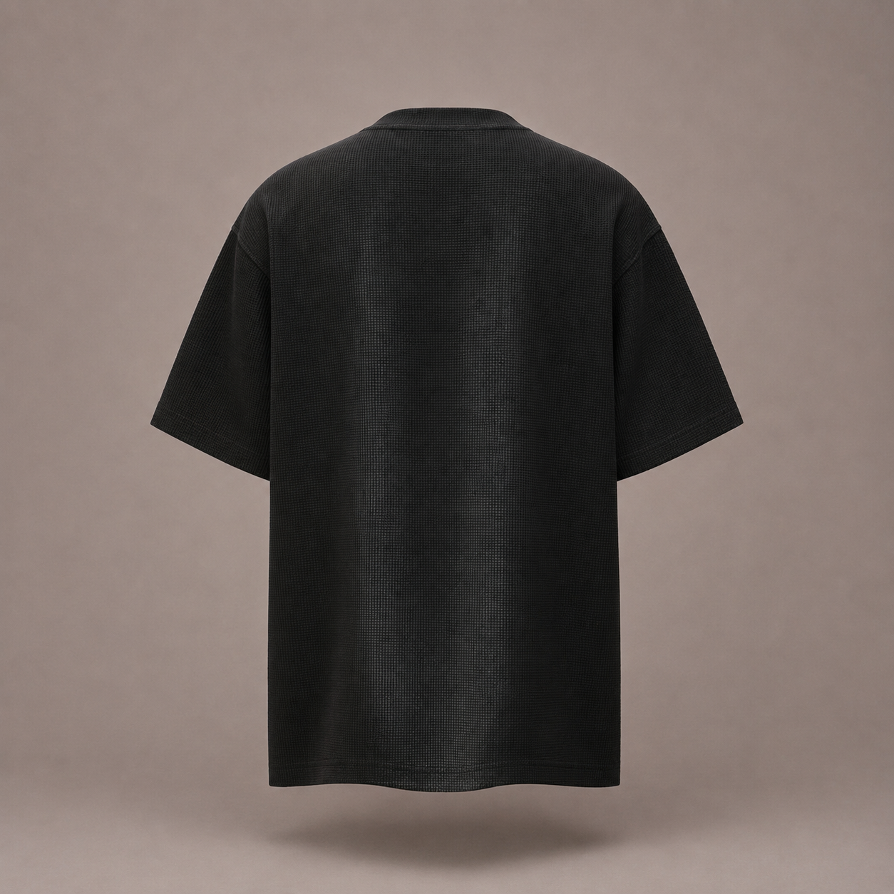 Waffle Button Tee