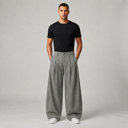 Pleated Wide pant