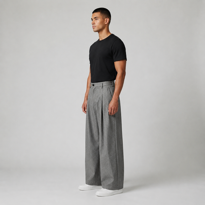 Pleated Wide pant